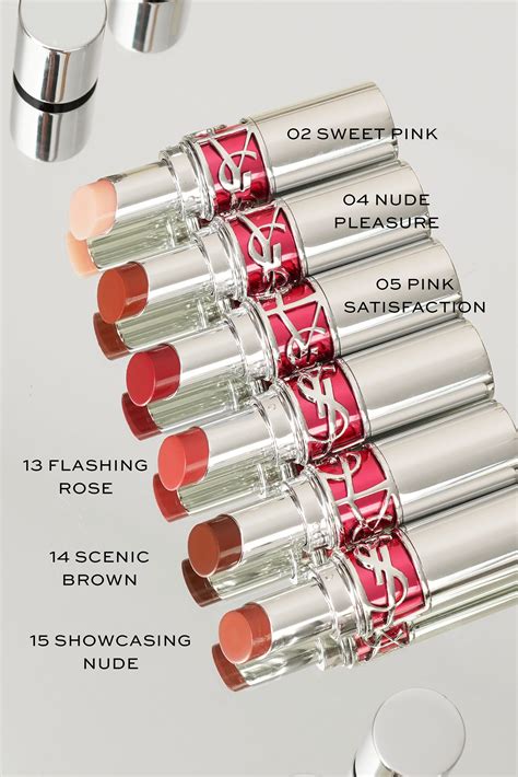 ysl lip oil price|YSL lipstick shades.